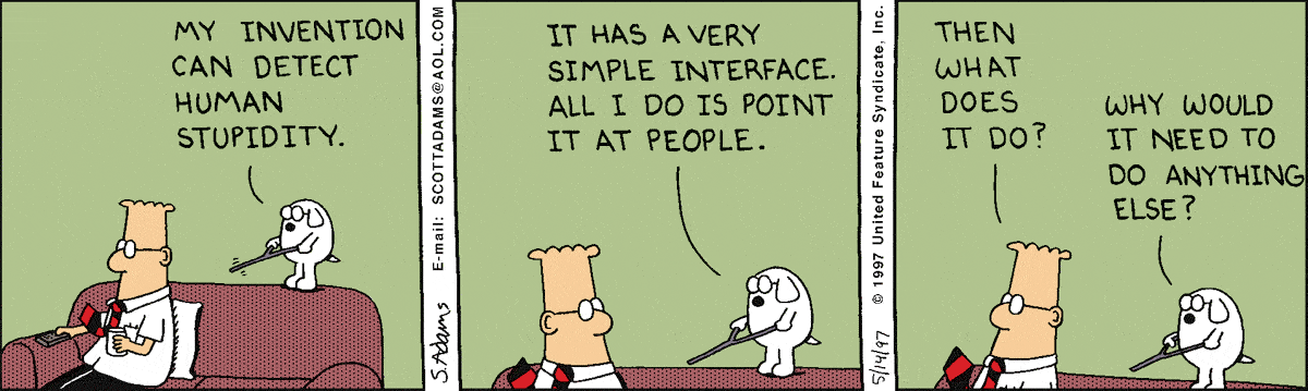 Dilbert Cartoon